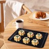 YapitHome Backblech Baking Sheet Set of 2 baking tray Schwarzes