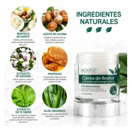 Crema Retinol 2.5% Hidratación Y Luminosidad Piel 50 Ml