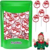Fruidles Christmas Santa Clause Lollipop, Mixed Fruit Flavor, Made in