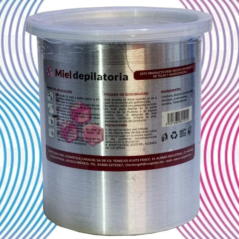 Miel Depiladora Piel Sensible Cargolet 1 K Bandas De Regalo