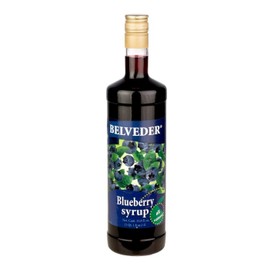 Belveder Syrup, 33.8 fl oz (Large, Blueberry)