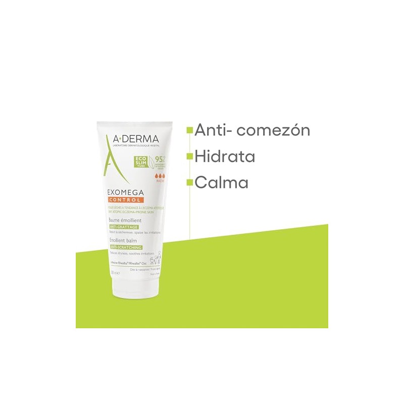 A-DERMA Exomega Control Crema Corporal Emoliente Piel Atopica Muy Seca