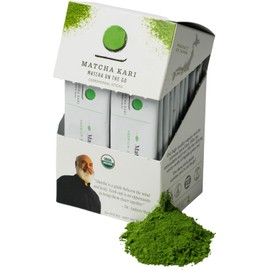 Matcha Kari Palitos Individuales De Té Matcha En Polvo, Sobres Individuales De Matcha Orgánico Ceremonial Dr. Weil'S - Sobres Individuales De Té (24)