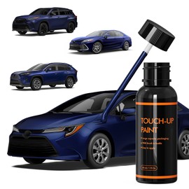 XTryfun 8X8 Blueprint Touch Up Paint for Car, DIY Car Paint Scratch Repair Kit, Automotive Paint, Quick & Easy Fix Scratch Repair Compatible with Toyota Camry/Corolla/RAV4/Sienna/Venza/Tundra/Sequoia