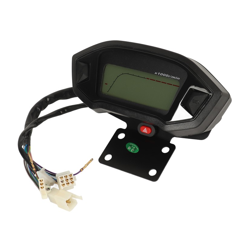 Motorcycle Speedometer LCD Digital Tachometer Odometer for 110cc 125cc 150cc