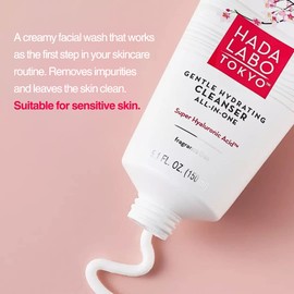Hada Labo Tokyo Hydrating Cleanser 150 ml Facial Cleansing Skincare for All Skin Types Face Care