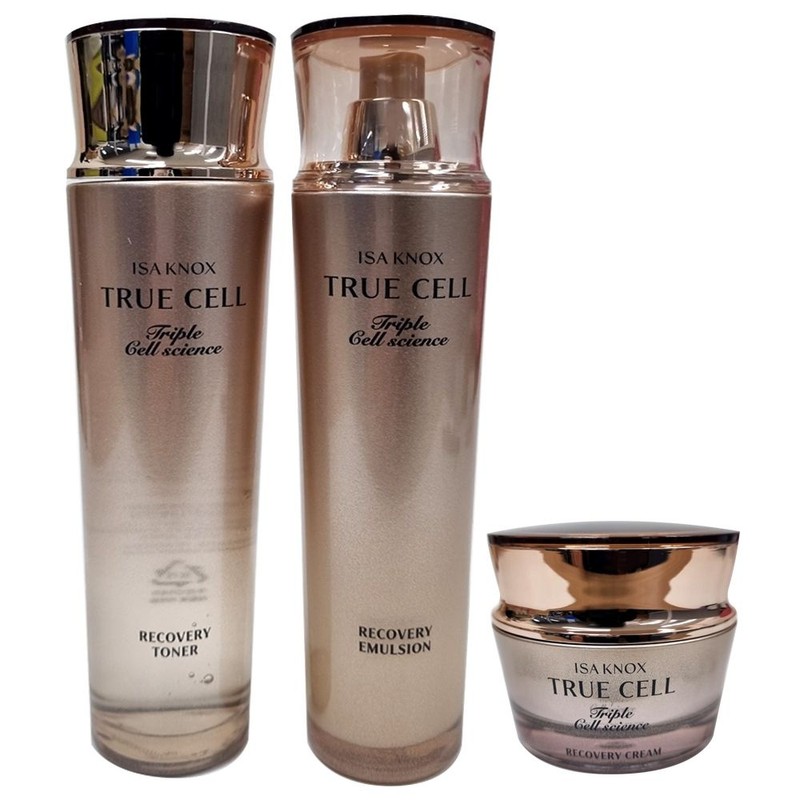 ISA KNOX Triple Trucell Recovery Toner + Emulsion + Cream