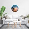 XFM Beach Wall Clocks Battery Operated 16 Inch Silent Non-Ticking