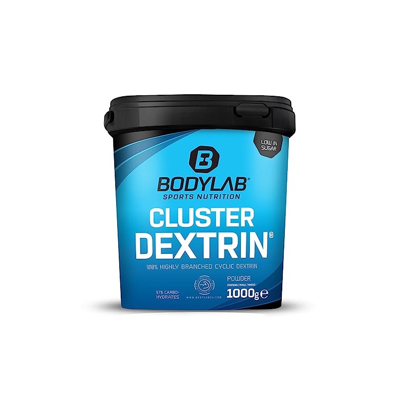 Bodylab24 Cluster Dextrin 1 kg, 100% Highly Branched Cyclic Dextrin,