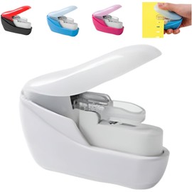 pronala Stapler, No Needle, No Stapler, Supports Multiple Pages (Up to 10 - 15 Sheets of A4 Papers), Staplers, No Needles, Perfect for Document Sorting, Labor Saving Design, Compact Size, Drawers, Document Organization, Document Binding Machine