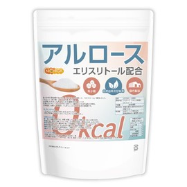 NICHIGA 0 kcal Allose, 21.2 oz (600 g), Erythritol Blended, Rare Sugar, Naturally Derived 0 Calorie Sweetener, Created by Kagawa University Research