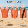 Bolsa seca impermeable, 5L/10L/20L/30L/40L Mochila de almacenamiento ligera con funda