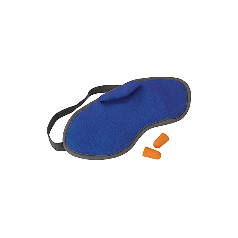 TravelSafe Unisex TS0362 Eyemask and Ear Plugs, Blue,