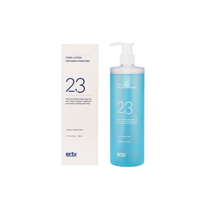 Erti 23 Tonic Lotion Hydrating 480ml + 10 Samples /