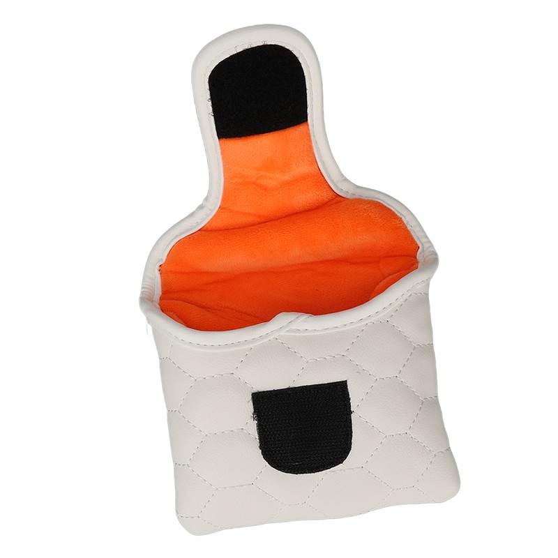 PU Golf Club Head Cover White Golf Head Cover Golf