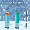 BKBY Protective Glitter Silicone Boot Compatible with Owala 24oz 32oz