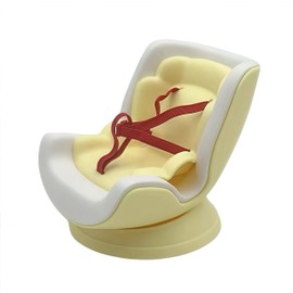 Car Seat Protector for 17cm Dolls,Air Vent Clip,Car Seat Diffuser Desktop Stand and Decorative Ornaments Suitable Display Doll,Cute Car Ornament Suitable for Blind Box Doll Fans and Collectors (2)