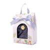 EILY ILY [Floral Gift Box] Bi-color Satin Scrunchie (Royal Navy)