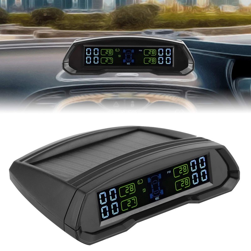 TPMS Solar or USB Power TPMS Wireless Tyre Pressure Monitoring