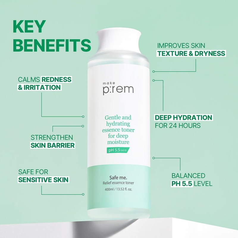 Make Prem Makeup, Safely Relief Essential, 6.8 fl oz (200