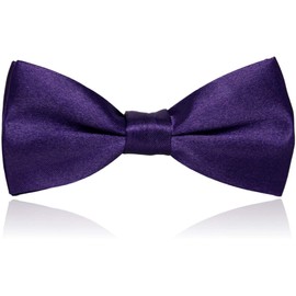Best Item Bow Necktie, Men's, Kids, One-touch Tie, Plain, Easy Hook, Attachment, Bowtie, For Adults and Children -
