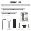 2-Pack Upgraded Undermount Sink Bracket, Undermount Sink Support Kit(Telescopic Length