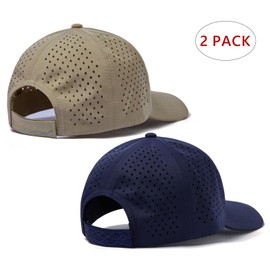 UVSAI UPF 50+ Performance Water Resistant Baseball Cap Lightweight Breathable Hat Golf Running Boat Hiking for Men Women