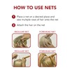 Donna Collection Hair Weaving Cap 5 Pieces Net Set #11070