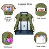 Leudes Knitting Bag Backpack, Yarn Storage Organizer Large Crochet Bag