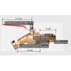 House Mods HMP010 Full Port Brass 3/4" MNPT Water Heater