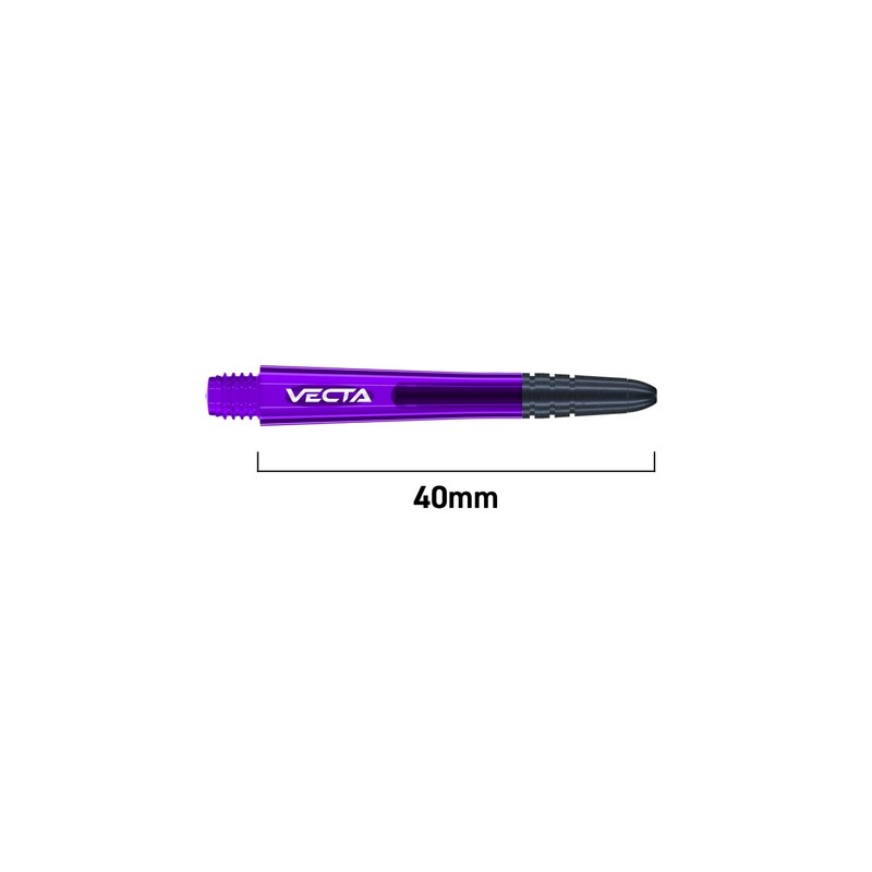 WINMAU Dart Shaft - Vecta Polycarbonate Dart Stems - 1
