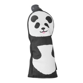 PU Leather Golf Wood Head Covers Waterproof Cartoon Cute Thicken Plush Golf Club Headcover