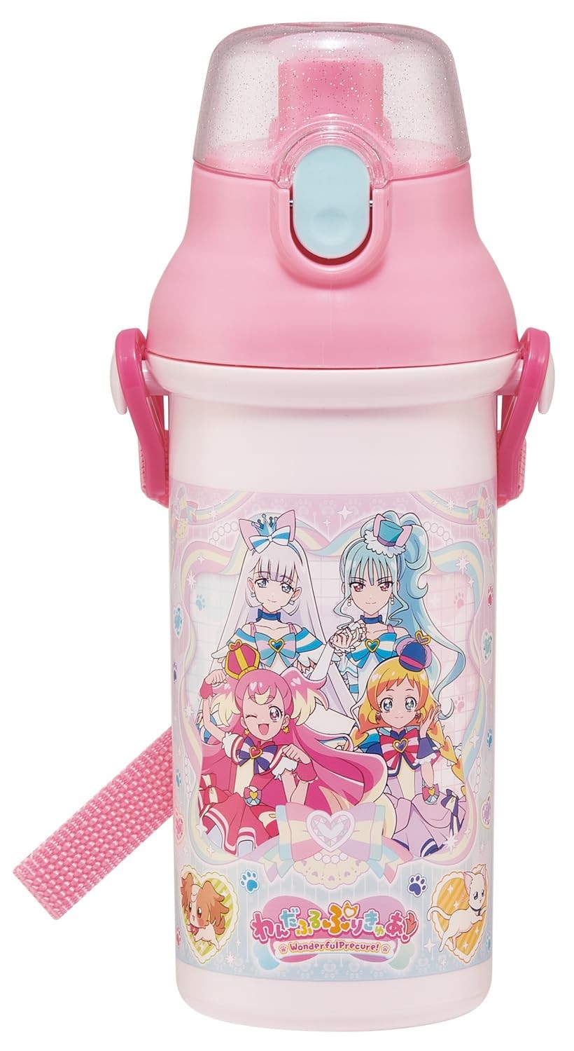 Skater Antibacterial Water Bottle For Kids - 16.9 Oz (480 Ml), Silver Ion AG+, Made In Japan - View #7
