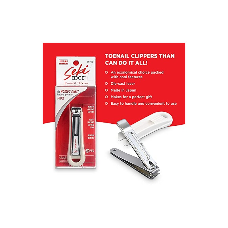 Seki Edge Deluxe Toenail Clipper