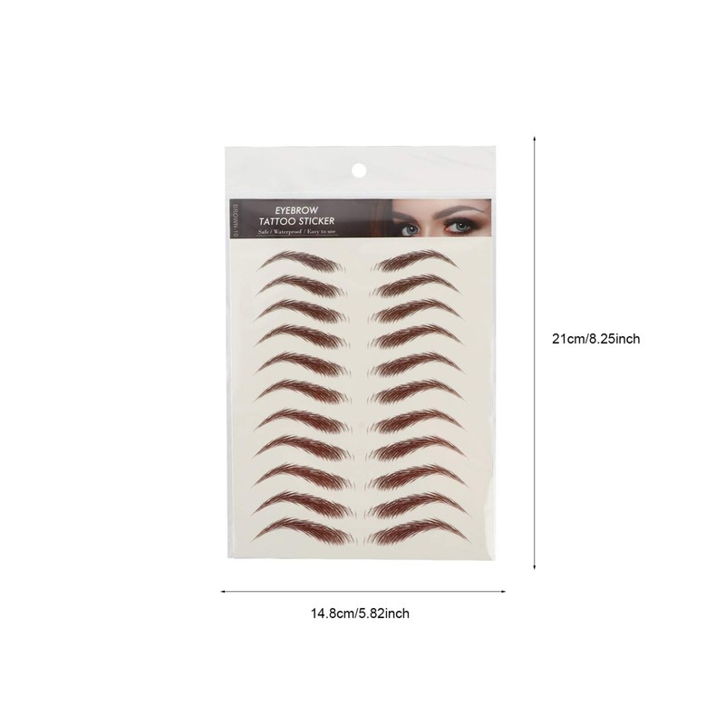 KESYOO Eyebrow Stickers 6D Eyebrow Decal Sticker Tattoo Eyebrow Eyebrow