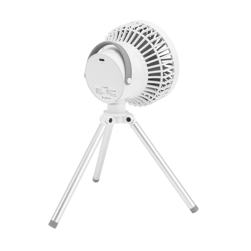 Outdoor Camping Fan 2000mAh Mini Outdoor Multifunctional Camping Tripod Fan