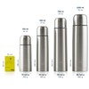 Blumtal Eifel Stainless Steel, Leak-Proof Thermos Flask with Drinking Cup