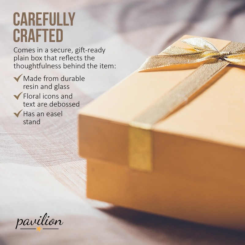 Pavilion Gift Company Mother Memorial 4x6 Inch Picture Frame, Beige