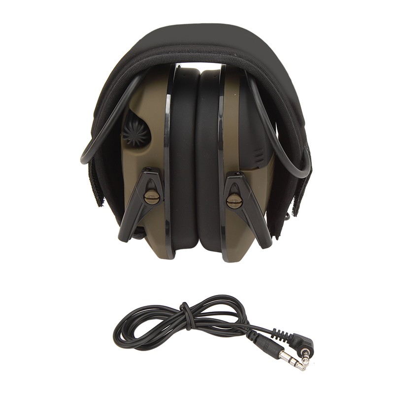 Noise Reduction Earmuffs Soft Padding Foldable Ear Protection Earmuff for