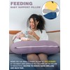 INSEN Reading Pillow, Back Pillow for Sitting in Bed for