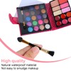 OUDQFCJ 32 Farben Lidschattenpalette Schimmernde Lidschattenpalette Makeup Palette Makeup Palette