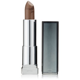Maybelline New York Color Sensational Creamy Matte Metallics Lipstick |35 Steel Chic, 4,4 g