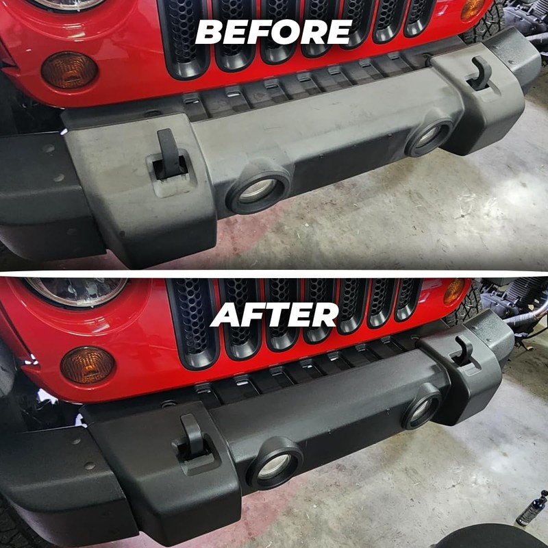 ExoForma Black Trim Restorer - Lasts 6+ Months, Dye Infused