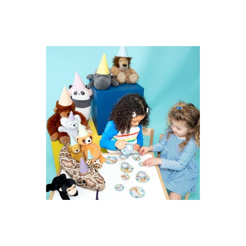 Floss and Rock Jungle 14 Piece Tea Set, Tin, Box