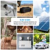 6V 4.5Ah LiFePO4 Battery, Intelligent BMS Rechargeable Lithium Iron Phosphate