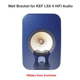 Metal Wall Mount Audio Wall Mount Adjustable Stand for KEF LSX II HiFi Speaker System