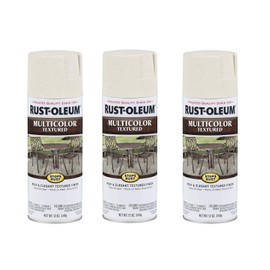 Rust-Oleum 239121-3PK Stops Rust Multi-Color Textured Spray Paint, 12 oz, Caribbean Sand, 3 Pack