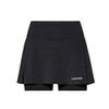 Head Women's Club Basic Skort W, black, 3xl