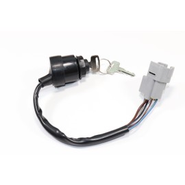 Ignition Switch Compatible with Kawasaki Ridge KWF1000 / KWT1000 with 2 Keys Replaces 27005-0733
