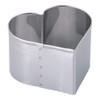 Endoshoji BPT05008 Vegetable Cutter, Silver, No.8 Commercial Use, Putty Cutter,